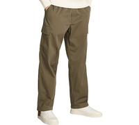 Calvin Klein Herren Cargo Hose Regular Fit Straight Lang, Grün (Tarmac), 34W/34L