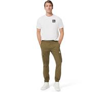 Calvin Klein Herren Cargo Hose Skinny Fit, Beige (Stone Gray), 28W