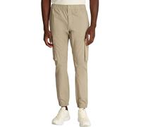 Calvin Klein Herren Cargo Hose Skinny Fit, Beige (Stone Gray), 33W
