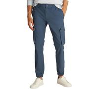 Calvin Klein Herren Cargo Hose Skinny Fit, Blau (Vintage Indigo), 30W