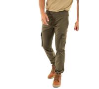 Calvin Klein Herren Cargo Hose Skinny Fit mit Taschen, Grün (Tarmac), 34W