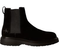 Calvin Klein Herren Chelsea Boots Combat aus Wildleder, Schwarz (Triple Black), 45