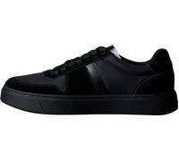 Sneaker CALVIN KLEIN JEANS "CLASSIC CUPS LACE MIX EMB TONGUE", Herren, Gr. 47, schwarz, Leder, Lederimitat, unifarben, Schuhe Sneaker, Schnürschuh, Basket-Sneaker, Freizeitschuh in sportiver Optik (63