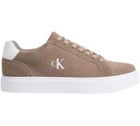 Calvin Klein Herren Classic Cupsole Laceup Su Ym0ym01434 Low Top, Khaki (Desert Taupe/Bright White), 45 EU