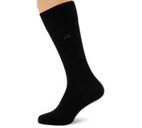 Calvin Klein Herren Socken 3er-Pack CK MEN SOCK Schwarz Baumwollmischung mit breitem Bund Gr. 43–46