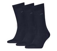 Socken CALVIN KLEIN "CK MEN SOCK", Herren, Gr. 39-42, schwarz (navy), Baumwollmischung, normal, Socken Socken, uni, Cotton-Mix, breiter Bund (37708851-39) navy