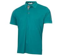 Calvin Klein Herren Club Golf leichtes Polo - Meeresgrün - L