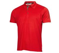 Calvin Klein Herren Club Golf leichtes Poloshirt - Rot - XXL