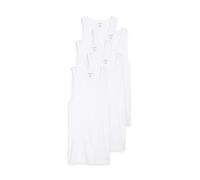 Calvin Klein Herren Cotton Classics Multipack Tanks Unterwäsche, Weiß (5 Stück), Small