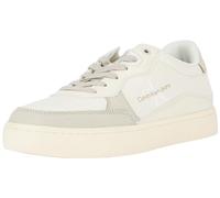 Calvin Klein Jeans Herren Cupsole Sneaker Schuhe, Beige (Creamy White/Eggshell), 44 EU