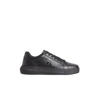 Sneaker CALVIN KLEIN JEANS "CHUNKY CUPSOLE MONO LTH" Gr. 44, schwarz Herren Schuhe Schnürhalbschuhe mit seitlichem Logoschriftzug (55808120-44)