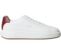 Calvin Klein Herren Cupsole Sneaker Chunky Laceup aus Leder, Mehrfarbig (Bright White/New Maroon/Khaki), 43
