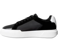 Calvin Klein Herren Cupsole Sneaker Chunky Laceup Dicke Sohle, Schwarz (Black/Bright White), 45