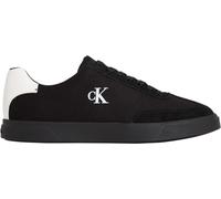 Calvin Klein Herren Cupsole Sneaker Low Prof Cupsole Cv Low Top, Schwarz (Black/Bright White), 43