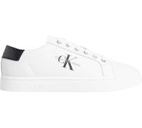 Calvin Klein Herren Cupsole Sneaker mit Logo, Weiß (Bright White), 41