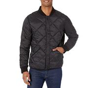 Calvin Klein Herren Diamond Quilted Softshell Jacket Jacke, Wendbar, schwarz, XL