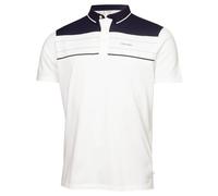 Calvin Klein Herren Eagle leichtes Golf-Poloshirt - Weiß - L