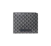 Calvin Klein Herren Emblem Coated Billfold Geldbörse, Grau Standard