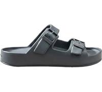 Calvin Klein Herren Ergon Eva Double Bar Hm0hm02116 Flache Sandalen, Blue (Turbulence), 45 EU