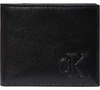 Calvin Klein Herren Geldbörse Schwarz Elegante Optik - Größe: UNICA
