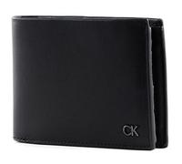 Calvin Klein Herren Geldbeutel Ck Trifold 10 CC Coin Klein, Schwarz (Ck Black), Einheitsgröße