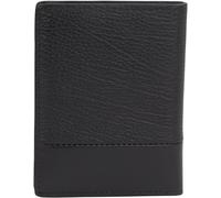 Calvin Klein Herren Geldbeutel Subtle Mix Bifold aus Leder, Schwarz (Black Grain/Smooth), Einheitsgröße
