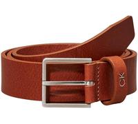 Calvin Klein Formal Leather Belt 3.5CM W80 Cognac