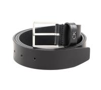 Calvin Klein Formal Leather Belt 3.5CM W100 Black