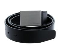 Calvin Klein Herren FORMAL PLAQUE BELT 3.5CM Gürtel, per pack Schwarz (BLACK 001), 105|#105|#677 (Herstellergröße: 105)