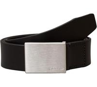 Calvin Klein Leather Plaque Gürtel 80 cm Black