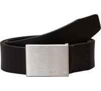 Calvin Klein Herren Gürtel Formal Plaque Belt 3,5 cm Ledergürtel, Schwarz (Black), 95 cm