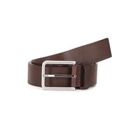 Calvin Klein Herren Gürtel Ledergürtel, Braun (Dark Brown), 125