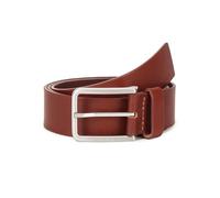 Calvin Klein Herren Gürtel Ledergürtel, Braun (Dark Tan), 120