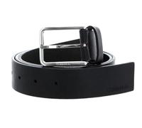 Calvin Klein Herren Gürtel Warmth Oiled Grain 3.5 cm Ledergürtel, Schwarz (Ck Black), 100 cm