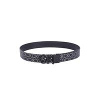 CK Calvin Klein Ledergürtel mit Label-Print Modell 'CK METAL BOMBE' in Black, Größe 105