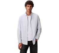 Calvin Klein Herren Hemd Solid Oxford Classic Shirt Freizeithemd, Blau (Plein Air), XL