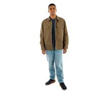 Calvin Klein Herren Hemdjacke Cotton Filled mit Druckknöpfen