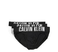 Calvin Klein Herren Hip Brief 3Pk 000Nb3607A 3 Stück, Black (Black, Grey Heather, White), M