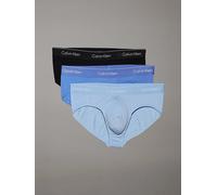 Calvin Klein Icon Cotton Stretch Unterhose blau (3er-Pack) - S