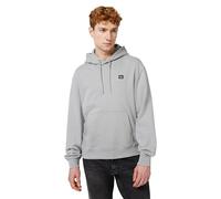 Calvin Klein Herren Hoodie Terry Badge mit Kapuze, Grau (Formal Gray), XS