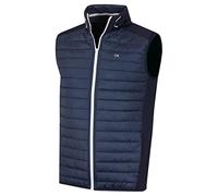 Calvin Klein Herren Hybrid Gilet - Navy - L.