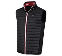 Calvin Klein Herren Hybrid Insulate Bodywarmer Weste - Schwarz/Rot - XXL