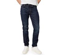 Slim-fit-Jeans CALVIN KLEIN JEANS "SLIM TAPER JEANS", Herren, Gr. 36, Länge 34, sapphire tango, Denim/Jeans, Obermaterial: 98% Baumwolle, 2% Elasthan, unifarben, slim fit lang, Jeans, Slim fit (728216