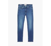 Calvin Klein Herren Jeans Hose Slim Taper Mid Waist, Blau (Denim Dark), 36W/32L