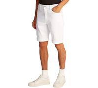 Calvin Klein Herren Jeans Shorts Slim Knielang, Blau (Denim Light), 29W