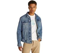 Calvin Klein Herren Jeansjacke Slim Fit, Blau (Denim Dark), L