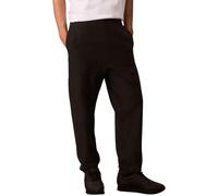 Calvin Klein Herren Jogginghose Premium Terry Monogram mit Tunnelzug, Schwarz (Black), M