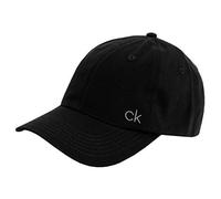 Calvin Klein Herren klassischer Baumwoll Cap - Schwarz - One Size