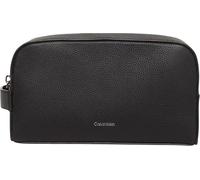 Calvin Klein Herren Kulturbeutel Foil Emboss mit Trageschlaufe, Schwarz (Black), Einheitsgröße