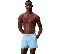 Calvin Klein Herren Kurze Badehose mit Kordelzug, LV00N61048, Blau (Chilly Blue), 3XL